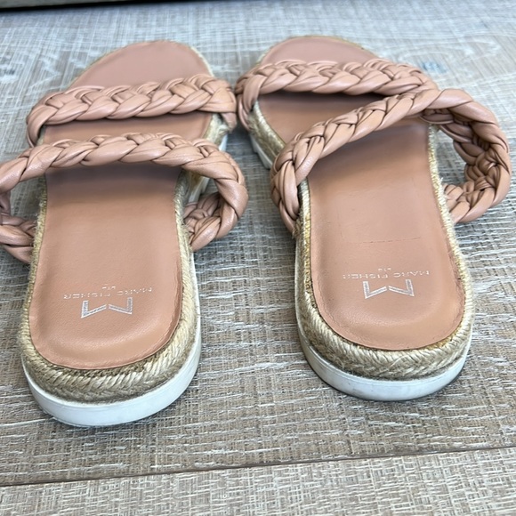 Marc Fisher Jaimee Espadrille Slide Sandal Tan - Picture 6 of 6